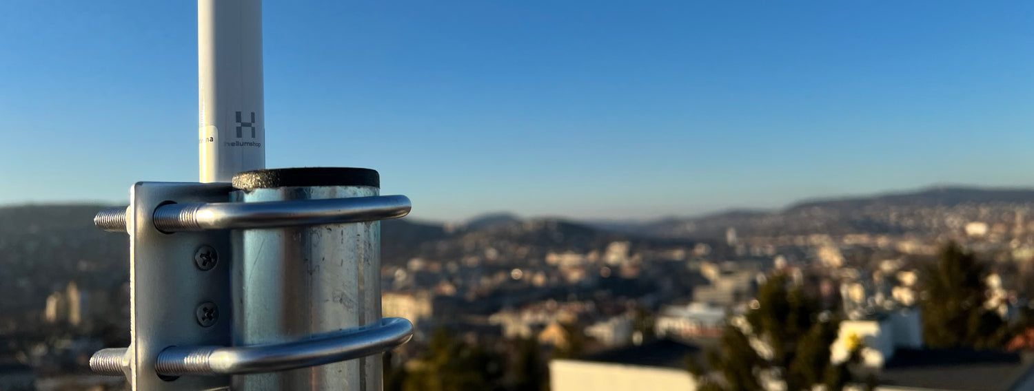 heliumshop antenna in action