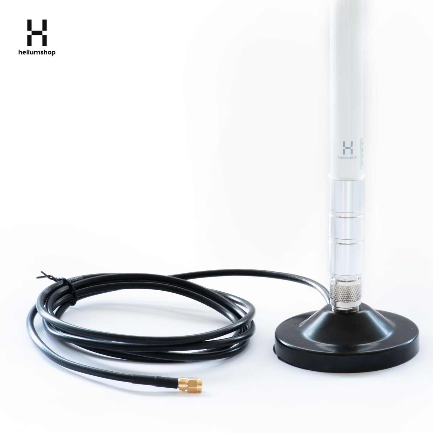 Fehér Antenna Mágneses talppal N-type