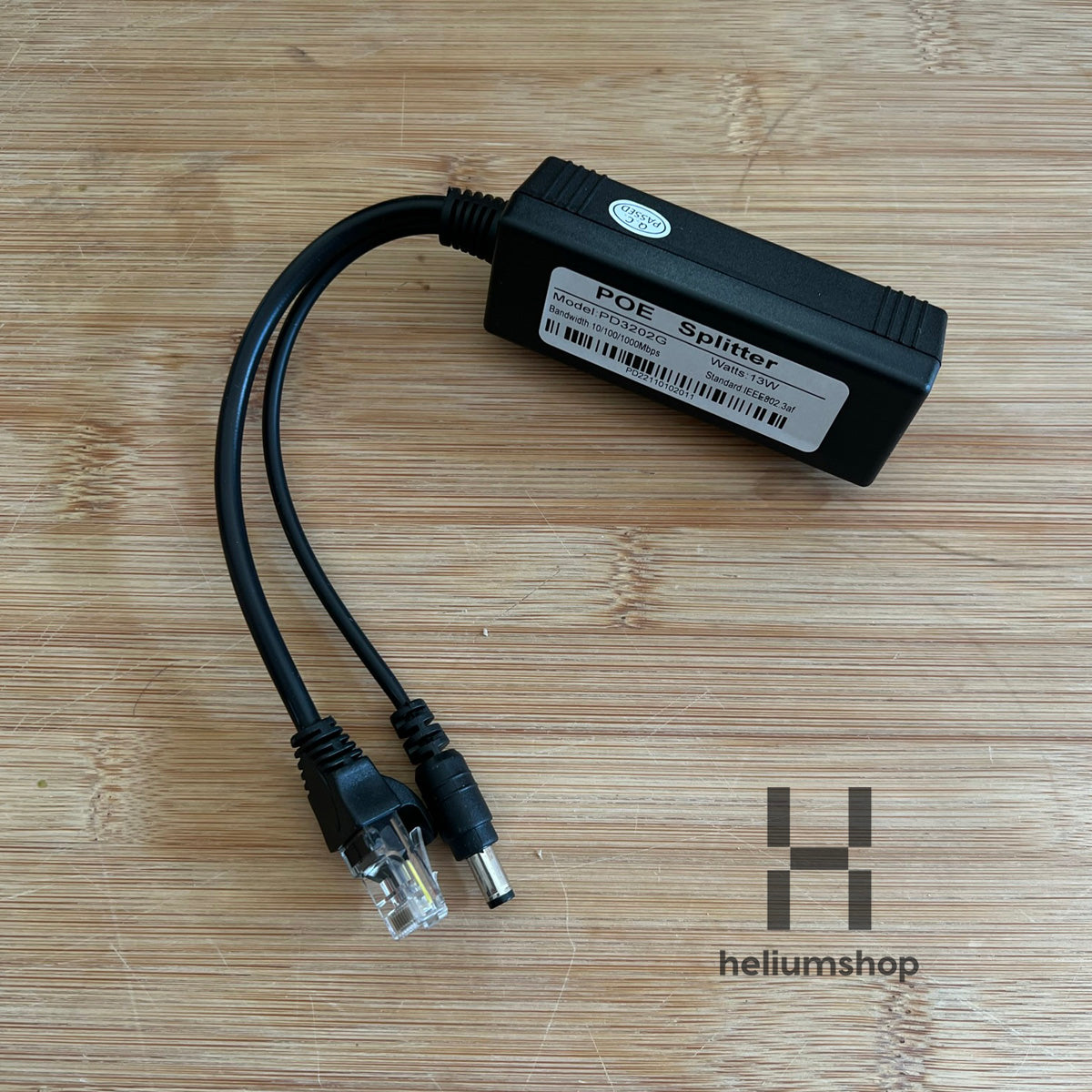 POE Splitter / Kifejtő 12V barrel
