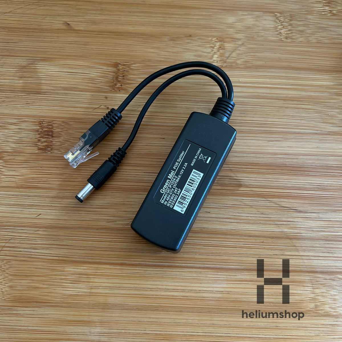 POE Splitter / Kifejtő 12V barrel