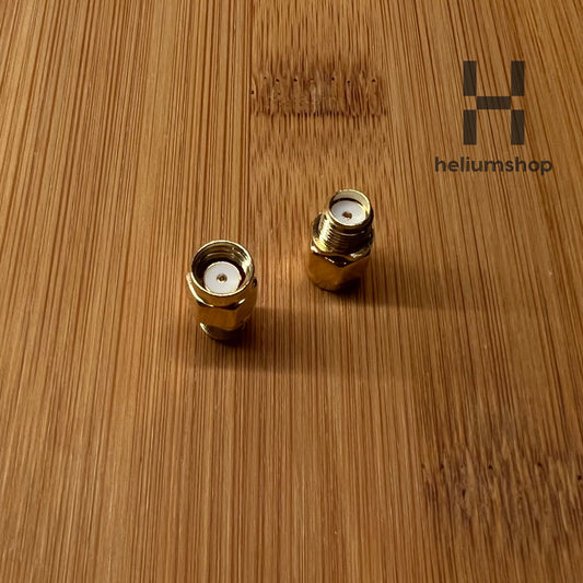 RPSMA male to SMA female adapter