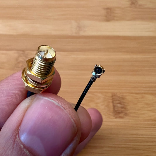 IPEX-K mama - RPSMA-K mama pigtail 10cm